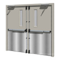 Steel Fire-rated Out Modern Double Front Entry Custom Doors Set